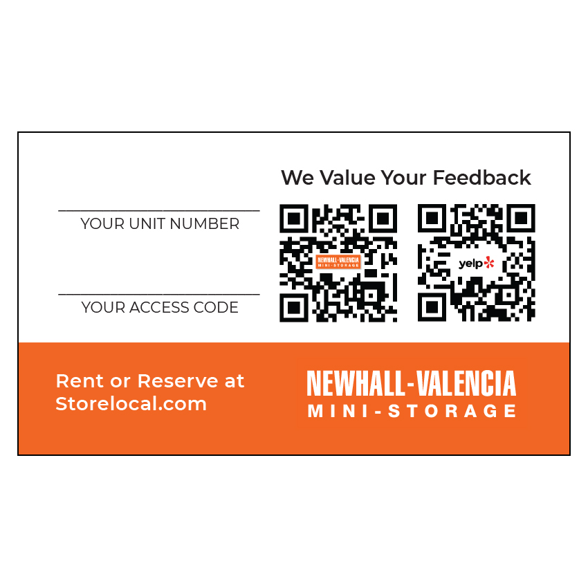 Newhall-Valencia Business Card - Image 2