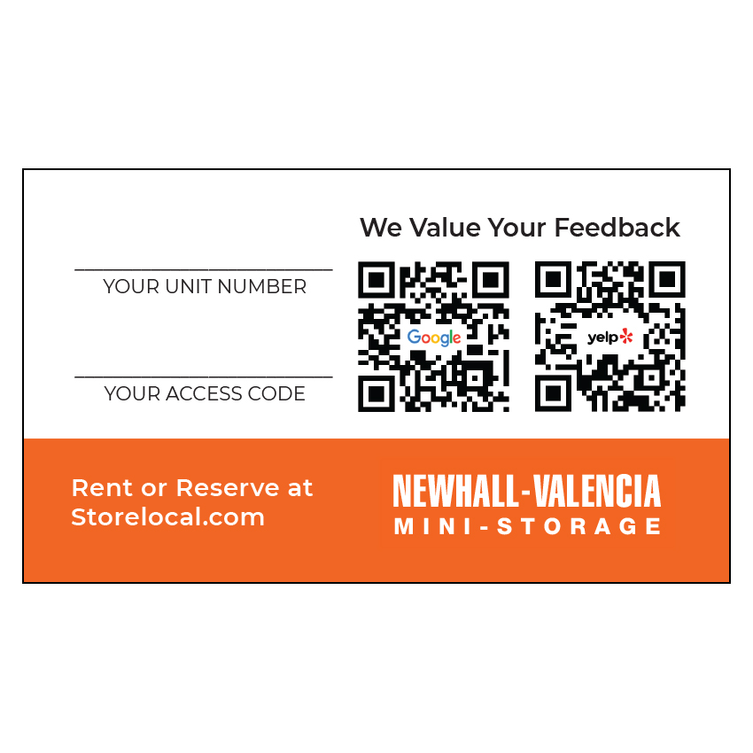 Newhall-Valencia Business Card - Image 2