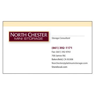 North Chester Business Card