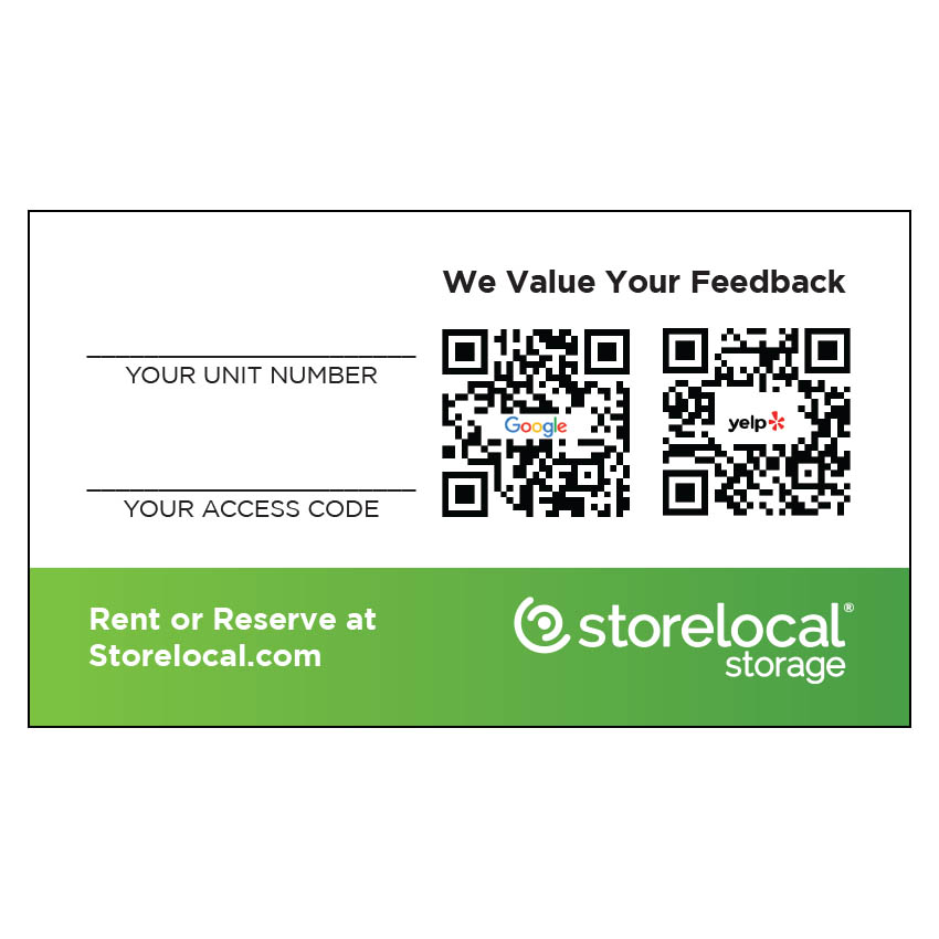 Storelocal Corona Business Card - Image 2