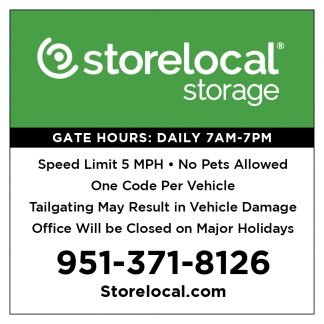 Storelocal Corona Gate Sign