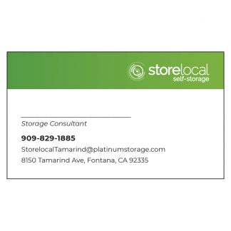 Storelocal Fontana Business Card