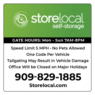 Storelocal Fontana Gate Sign