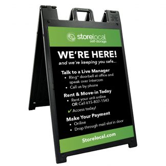 Storelocal  Franklin Corona A-Frame