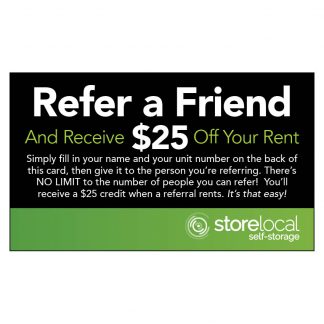 Storelocal  Port Royal Referral Card