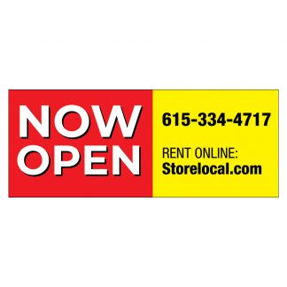 Storelocal Gallatin Now Open Banner