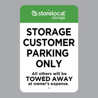 Storelocal Parking Sign