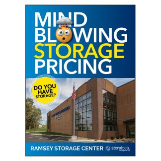StoreLocal Ramsey "Mind Blowing Prices" EDDM postcard