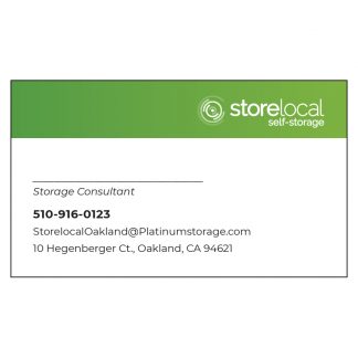 StoreLocal Oakland Business Card