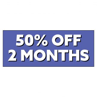 StoreLocal Gallatin Banner 10'x4' - with Wind Extras