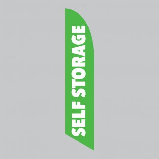 Feather Flag, 14' high, SELF STORAGE