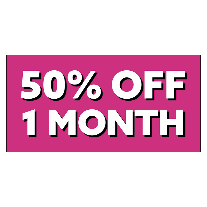 StoreLocal Brentwood Banner 10'x5' - 1 Month, with Wind Extras