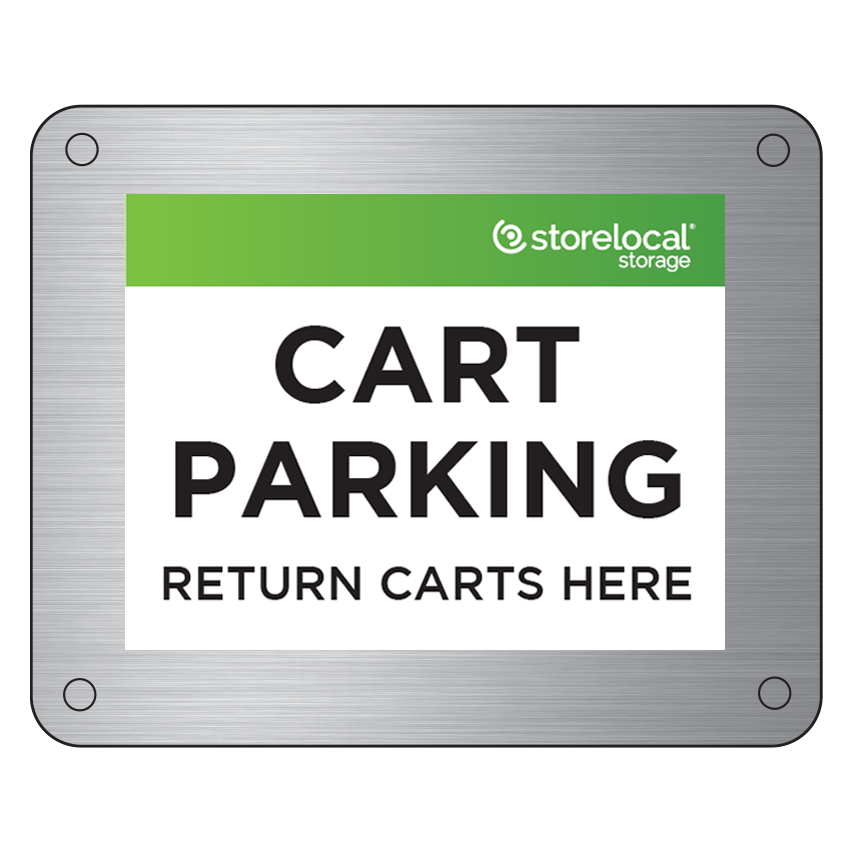 Standard Storelocal Cart Sign