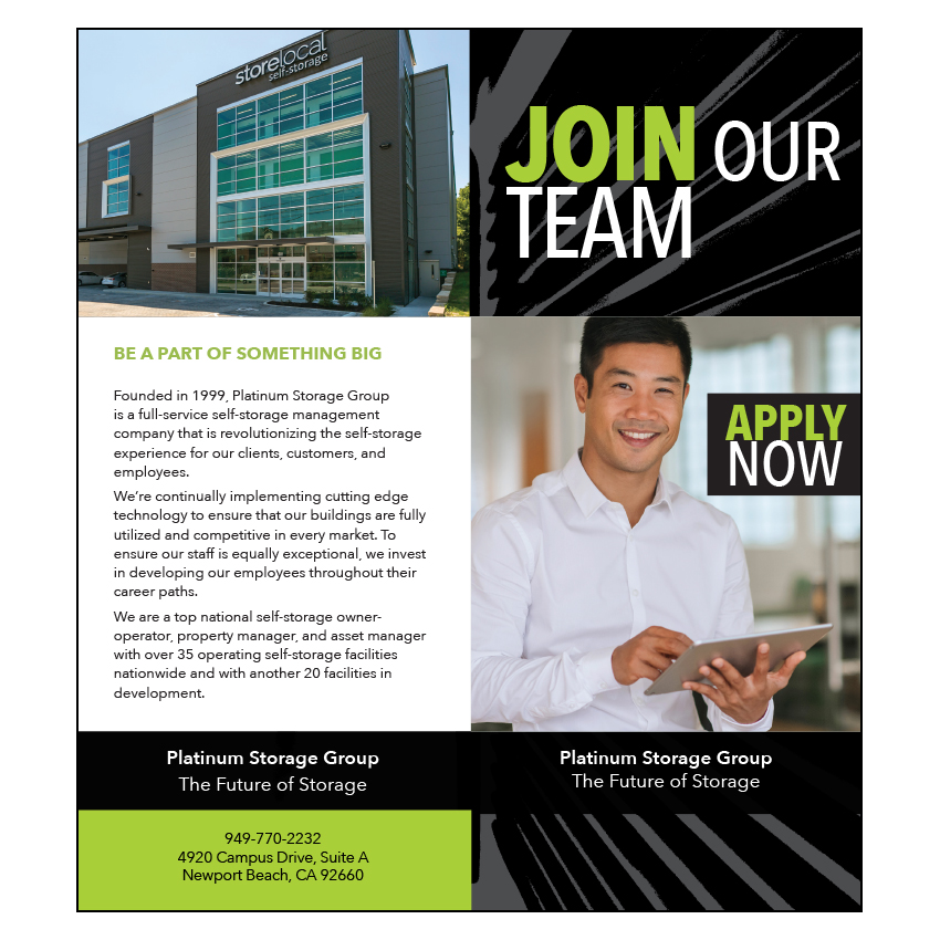 Recruiting Brochure Featuring Male - Image 2