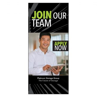 Recruiting Brochure Featuring Male