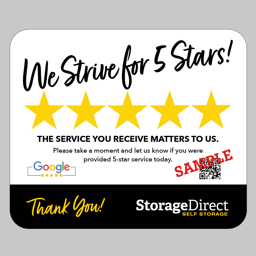 Strive for Five Storage Direct Mousepad