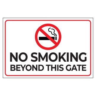 Sign - No Smoking 36"x24"