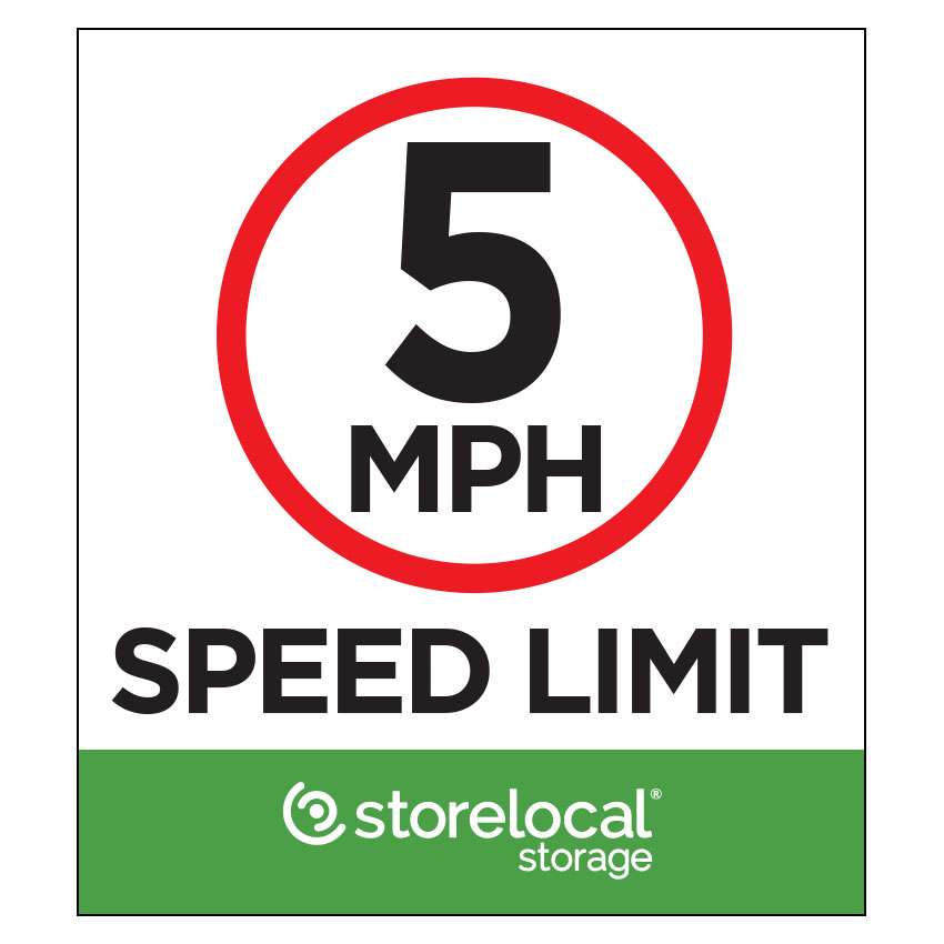Standard Storelocal 5MPH 16"x18"