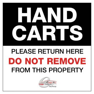 Canyon Road Hand Cart 18"x18"