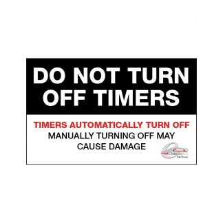 Canyon Road Timer Sign 8"x5"