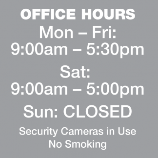 Storage Unlimited Window Decal