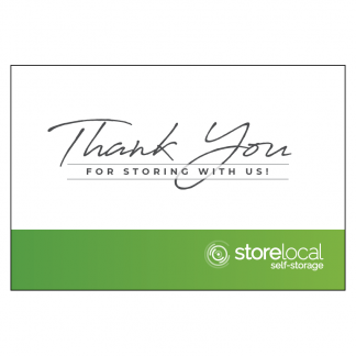 Storelocal Corona - Thank You Postcard