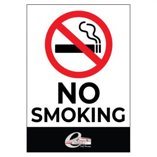 Canyon Road No Smoking Sign 7"x10"