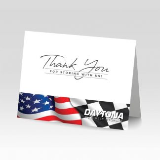 Daytona  Thank You Greeting Card
