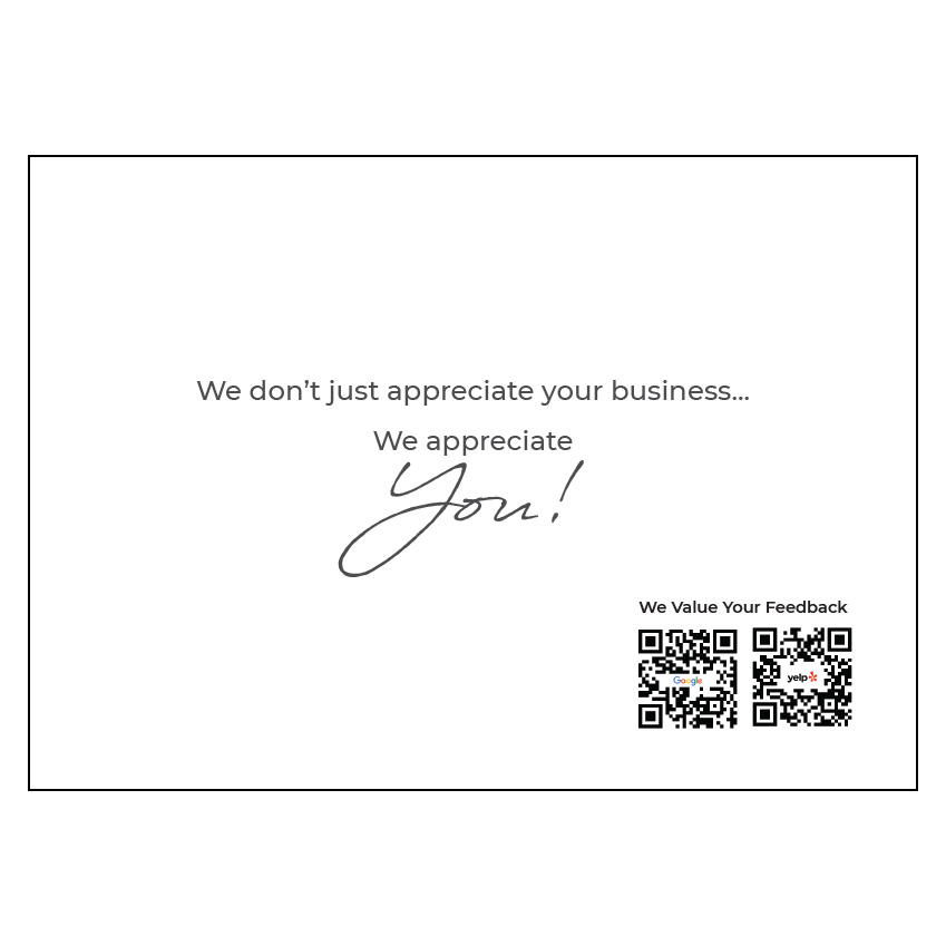 Storage Direct Kingsburg Thank You Greeting Card - Image 2