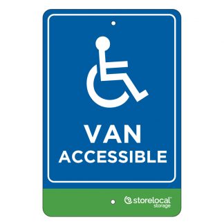 Storelocal Roseville Van Sign 12"x18"