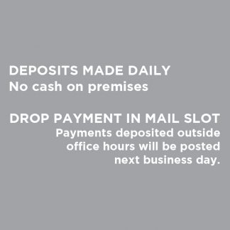 Storelocal Centinela Door Sticker Small