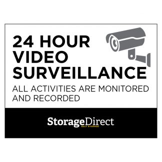 Standard Storage Direct Surveillance 9"x12