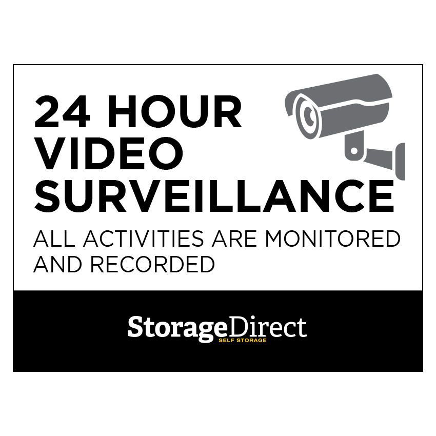 Standard Storage Direct Surveillance 9"x12