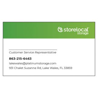 Storelocal Lake Wales Business Card