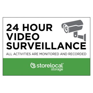 Standard Storelocal Surveillance 18"x12"