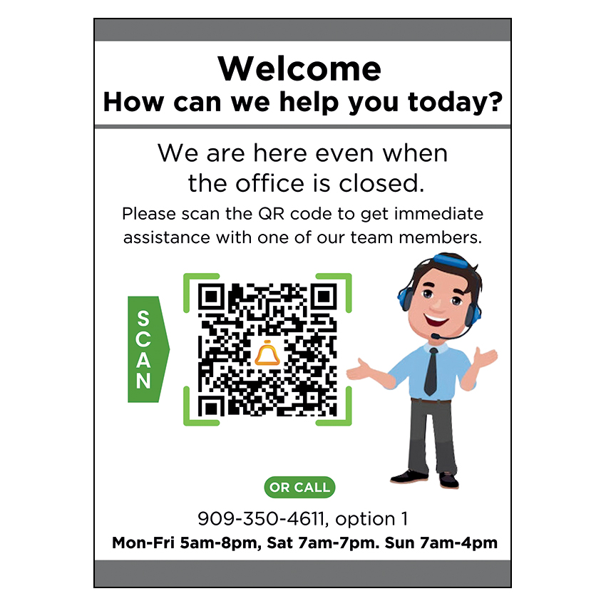 Unbranded Liveswitch Welcome 22"x30" Sign