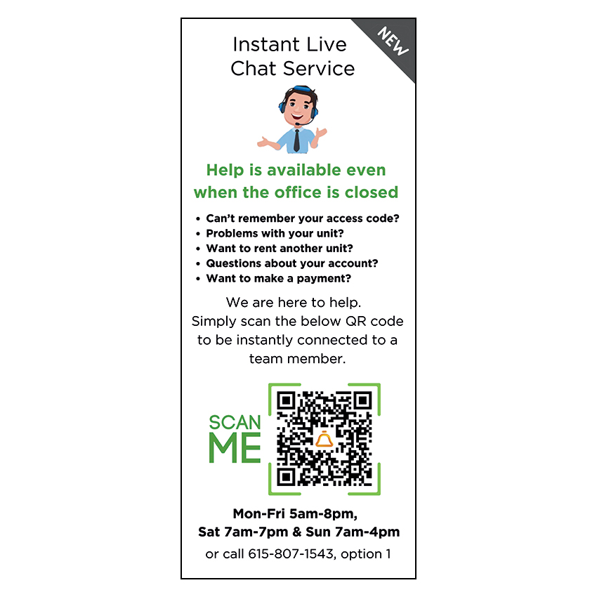 Unbranded Liveswitch Welcome Rack Card (two-sided)