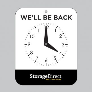 Storage Direct Clock Sign