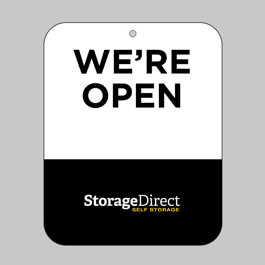 Storage Direct Clock Sign - Image 2