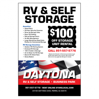 Daytona Promo Postcard