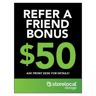 Storelocal Refer A Friend Poster