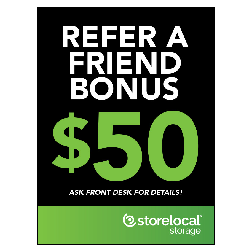 Storelocal Refer A Friend Poster