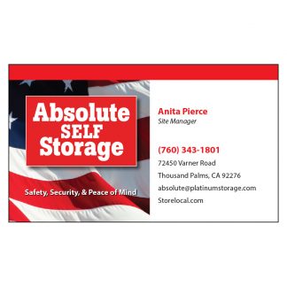 Absolute Business Card - Site Manager