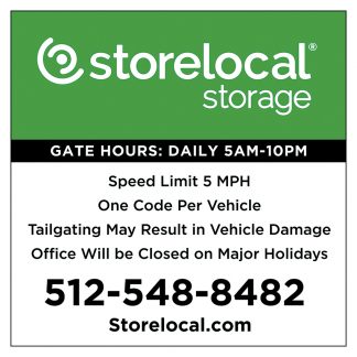 Storelocal Austin Gate Sign