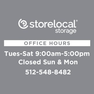 Storelocal Austin (AAA) Window Decal