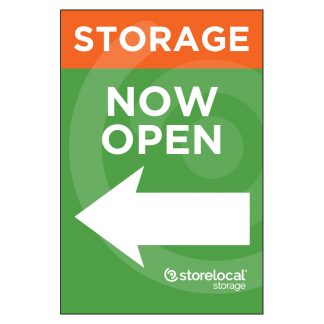 Storelocal Parkway Now Open A-Frame Insert