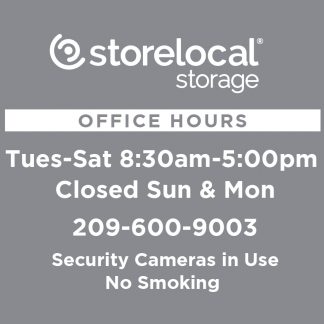 Storelocal  Oakdale Office Window Decal
