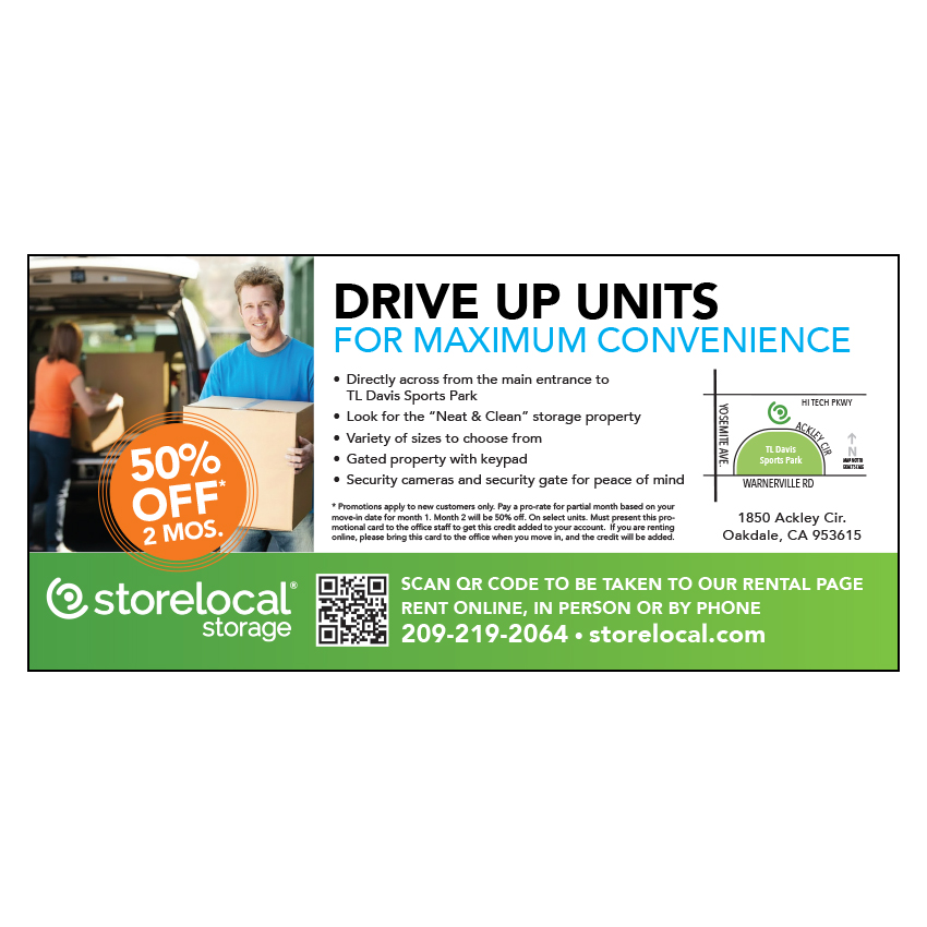 Storelocal Oakdale Promo Postcard - Image 2